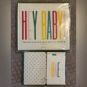 Kate Spade First Year Book and Photo Prop Set